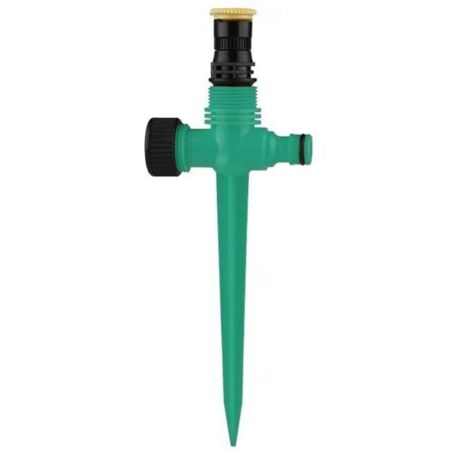 1 arroseur de jardin (vert), arroseur de pelouse rotatif à 360°, 1 pièce-AquaForge
