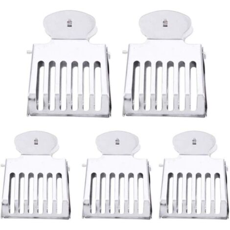 Cage métallique pour la capture des reines, outil en acier, accessoires pour l'isolement des reines (5 pièces) - AquaForge