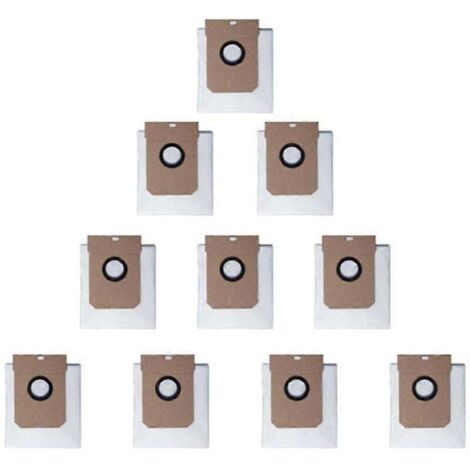 Lot de 10 sacs pour aspirateur Cecotec Conga 11090 Spin Revolution-AquaForge