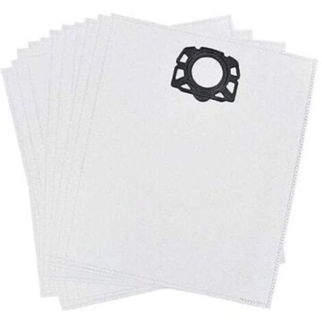 10 sacs jetables pour aspirateur Mv4 Mv5 Mv6 Wd4 Wd5 Wd6-AquaForge