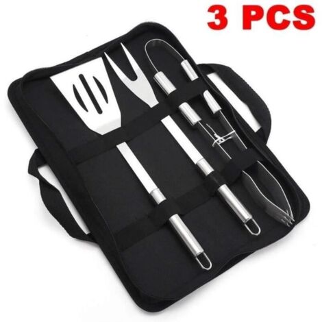 Ensemble d'accessoires haut de gamme pour barbecue d'extérieur, ustensiles de grillade, kit complet. - AquaForge