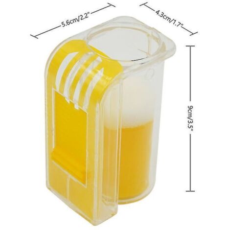 1 unité de marquage de reine, cage à abeilles, collecteur à une main, piston, pot d'accessoires apicoles en peluche - AquaForge