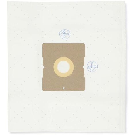 Sacs d'aspirateur synthétiques, paquet de 4, blancs-AquaForge
