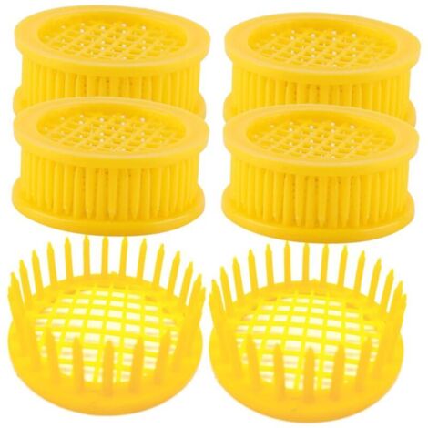 Lot de 10 cages à reines en plastique - Matériel apicole, Outils apicoles, Introduction aux cages à reines, Ruche. - AquaForge