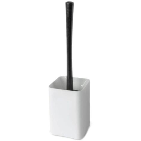 Brosse de toilette et support Blue Canyon Spectrum, taille unique, blanc.-AquaForge