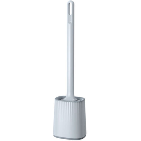 Brosse de toilette murale en PP+TPR, imitation silicone-AquaForge