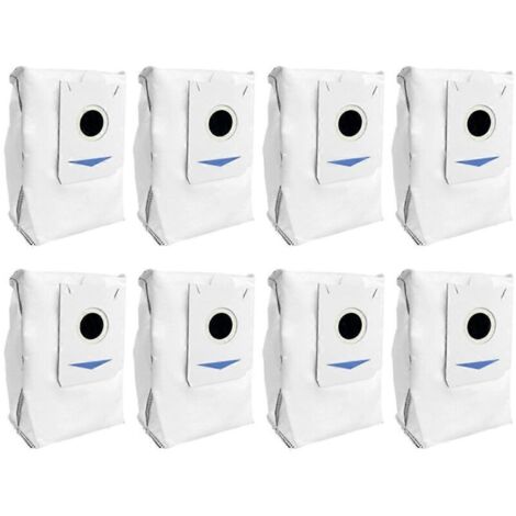 Lot de 8 sacs à poussière pour aspirateur robot-AquaForge
