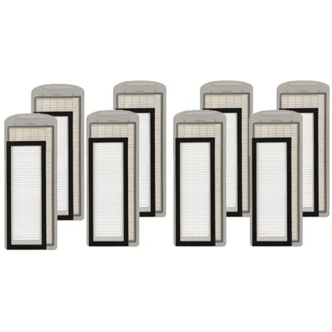 Lot de 8 filtres HEPA pour aspirateur robot NARWAL J1-AquaForge