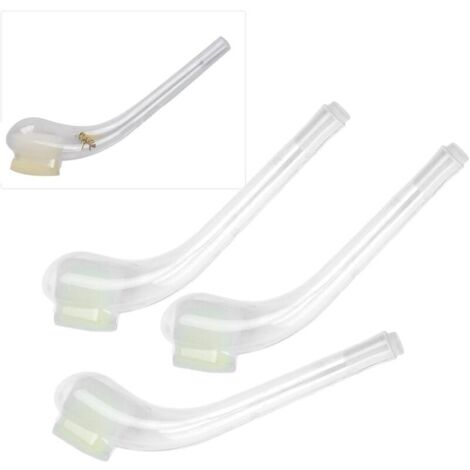 Ensemble de 4 tubes pour la capture des reines, cage en plastique, matériel apicole, utilisation à une main, outil professionnel - AquaForge