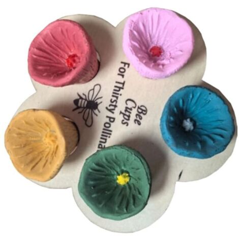 Abreuvoir à abeilles, mini-gobelets pour le jardin. (5 couleurs) A1 A1 - AquaForge