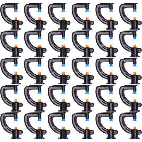 Lot de 30 têtes d'arrosage à brumisation réfractives de type G pour serre de jardin.-AquaForge