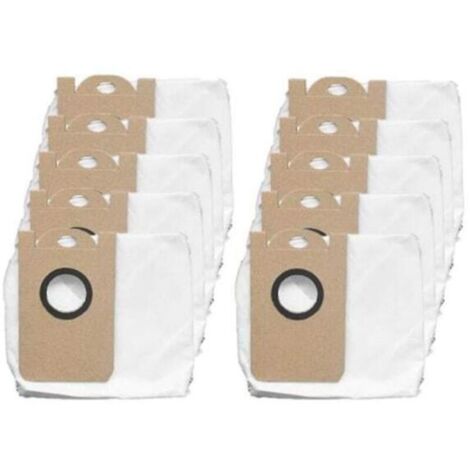 Lot de 10 sacs pour aspirateur robot Xiaomi Viomi S9-AquaForge