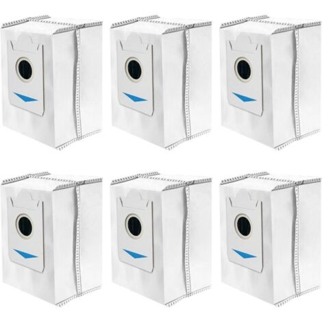 Sacs Damsugar INF pour Ecovacs Deebot X2 Omni, lot de 6-AquaForge