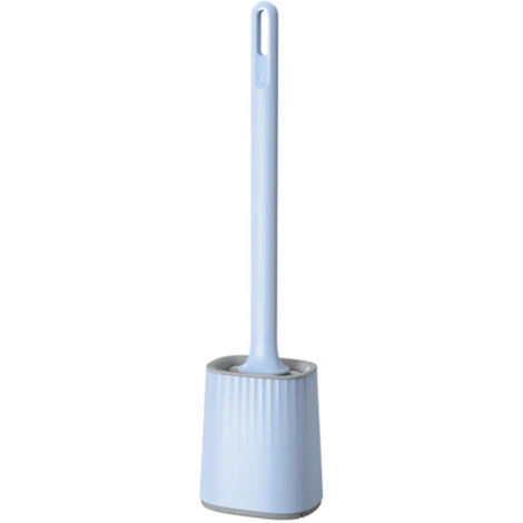 Brosse de toilette murale en PP+TPR, imitation silicone-AquaForge