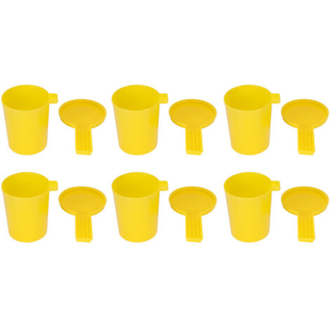Ensemble de 6 abreuvoirs et nourrisseurs pour ruches, accessoires apicoles et d'élevage d'abeilles. - AquaForge