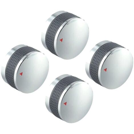 Ensemble de 4 boutons de commande pour barbecues à gaz, 58 mm et 50 mm, pièces de rechange pour outils de jardin et barbecues. Durable - AquaForge