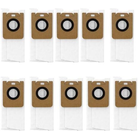 10 sacs pour aspirateur robot Dreame Bot Z10 Pro - Pièces détachées-AquaForge