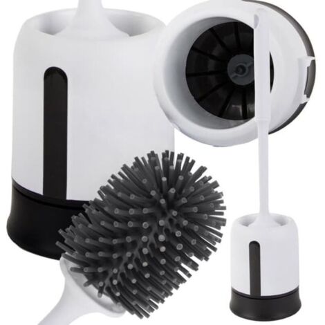 brosse de toilette en silicone-AquaForge