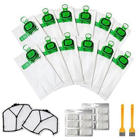 Sacs pour aspirateur Kobold, compatibles avec Vorwerk Kobold VK140 VK150-A-AquaForge