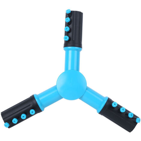 Tête d'arrosage rotative G1 à 3 bras de 5 cm (2 po), buse d'irrigation amovible pour l'arrosage du jardin et de la pelouse-AquaForge