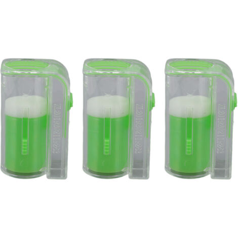 Lot de 3 cages de capture pour reines abeilles, outil apicole en plastique utilisable d'une seule main, vert - AquaForge