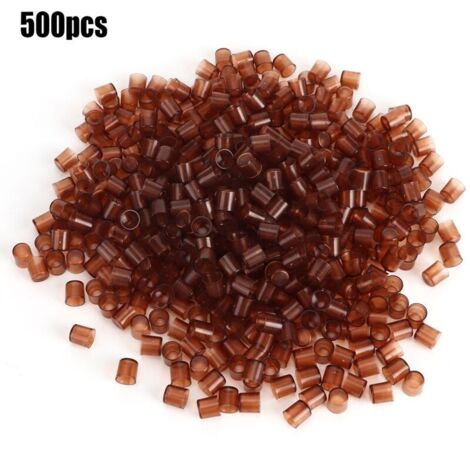 Lot de 500 cellules en plastique brun pour l'élevage de reines d'abeilles. Matériel apicole. - AquaForge