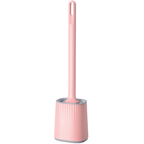 Brosse de toilette murale en PP+TPR, imitation silicone-AquaForge