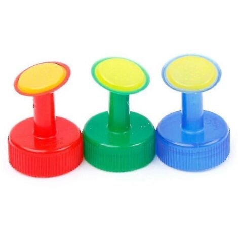 Buse d'arrosage en plastique, arroseur, outil de jardinage pour plantes en pot, bleu-vert-rouge, lot de 15-AquaForge