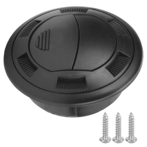 Eosnow Sortie de climatisation 100/75mm avec Grille ronde noire pour Bus RVs voiture électrique (1/5)