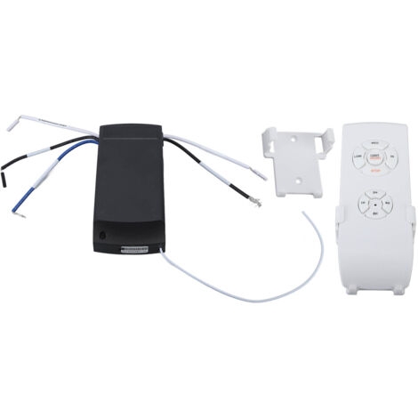 Eosnow Kit de télécommande de ventilateur de plafond universel, Kit de télécommande de ventilateur de plafond sans fil, Version anglaise 85-240V