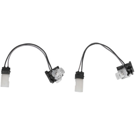 Eosnow Paire de lumières de poignée de porte gauche droite, éclairage d'ambiance extérieur automatique 4H0947133A/134A adapté pour A6 C7 A8 A7 Q7 (1/5)