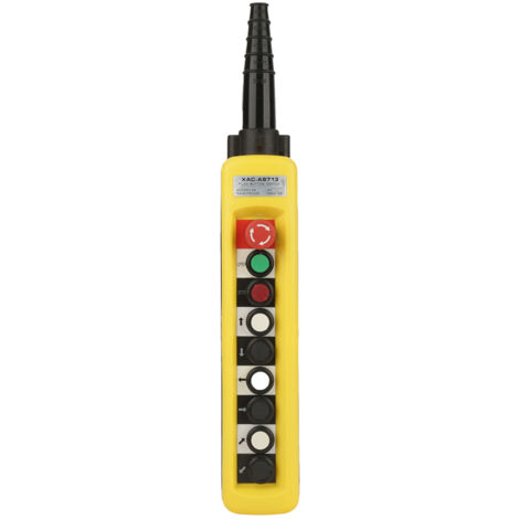 Eosnow Commande de commutateur de grue en plastique ABS, grue à bouton-poussoir pour grue (1/5)
