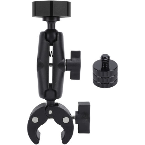 Nannigr Échelle RV Moup de composition pour mini-ABS Aluminium ALLIAGE MULIFONCTION RÉGLABLE RÉGLABLE POSTE RV REVANDE YACHT NOIR (1/5)