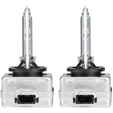 GARRYFIZH Lot de 2 lampes xénon D3S 6000K 35W avec support en fer pour HID, longue durée de vie, ultra-luminosité (1/5)