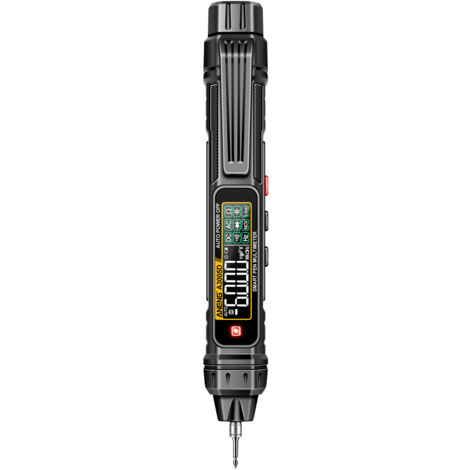Nannigr Stylo multimètre numérique A3005D 6000 points NCV True RMS (1/5)