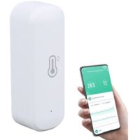Capteur intelligent de température et d'humidité Tuya, Mini maison intelligente, température et humidité avec batterie