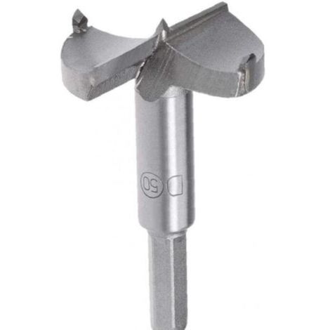 Forets 50mm carbure de tungstène bois trou scie travailleur foret ouvreur bois rainure forage foret fraise gris blanc (1/5)