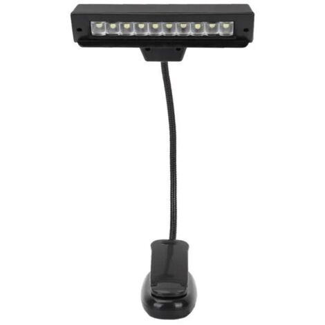 Lampe à pince LED - Rechargeable USB - Angle réglable - Haute luminosité (1/4)