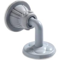 Butée de porte Butée de porte en silicone Butée de porte en silicone anti-collision sans perçage Butée de porte muette Butée de porte panoramique (couleur : gris, taille : IPCS)