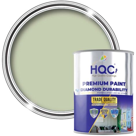 HQC Anti Condensation Insulating Paint - Stops Condensation & Insulates Interior Walls & Ceilings - Sage Green - 1L