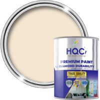 HQC Anti Damp Paint - Damp Proof for Interior Walls & Ceilings - Magnolia - 1L