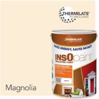 InsOpaint Interior Emulsion Paint - Anti Mould, Insulating & Snergy saving for Interior Walls & Ceilings - Londons Magnolia - 5L