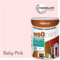 InsOpaint Anti Condensation Paint - Stops Condensation on Interior Walls & Ceilings - Baby Pink - 5L