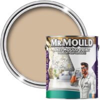 MR MOULD - Anti-Mould Paint - Premium Colour & Protection for Interior Walls & Ceilings - Beige - 5L