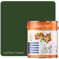Landlords Paint - Barn Paint - Weatherproof Protection for Wood & Metal - Winter Green - 10L (Pack of 2 x 5L)