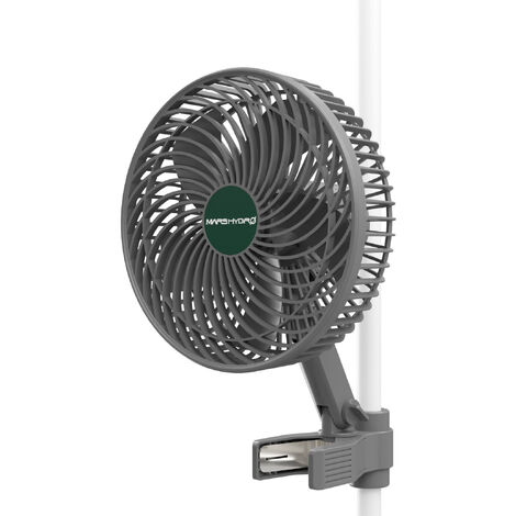 Mars Hydro – Ventilateur oscillant automatique 15 cm – 10 vitesses réglables – Débit d’air 315 pi³/min – Pour tente de culture