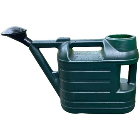APEX Arrosoir de 6,5 L avec pommeau, en plastique résistant vert (1/5)