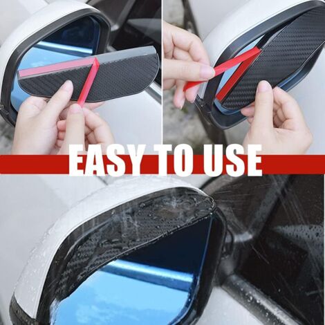 Film Anti-éblouissement Pour Rétroviseur De Voiture - Protection Anti-reflets, Hydrophobe Et Anti-buée - Facile à Poser Sans Colle, Dimensions 5x20 Cm