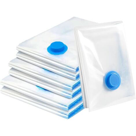 LCXmlly Sac De Rangement Hermétique Sacs De Rangement Sous Vide Économiseur D'Espace Pour Voyage Scelleuse De Compression Épaissie Pour Couvertures