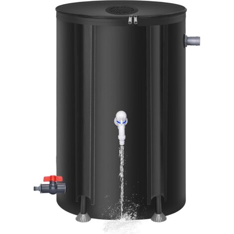 Tuyau De Trop-plein Pour Récupérateur D'eau De Pluie - Kit D'extension, Installation Facile Sans Perçage